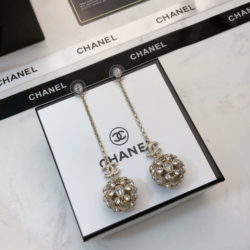 Ch*el earrings